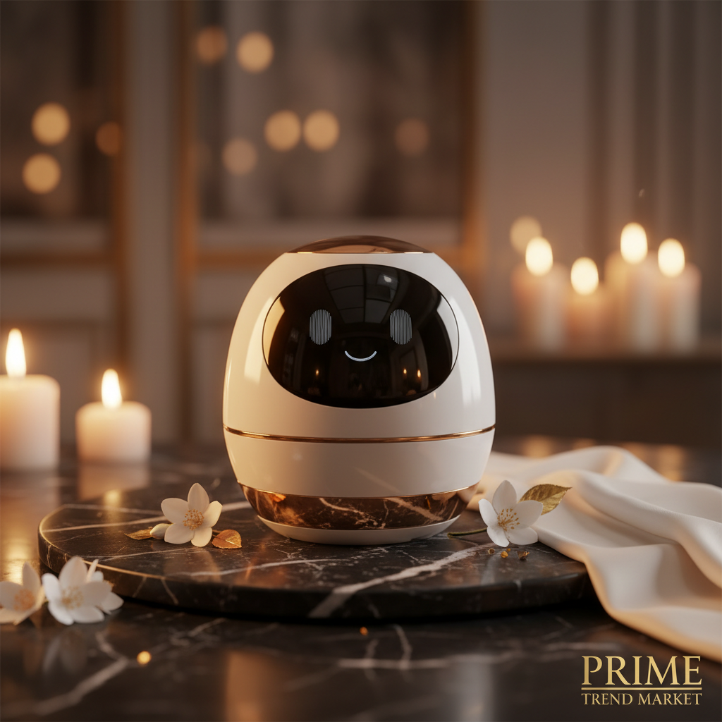 AI Robot Smart Speaker – Voice Assistant & 360° Surround Sound — Prime Trend Market