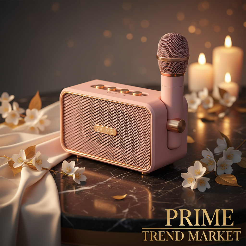 V11 Wireless Karaoke Speaker – Bluetooth & Dual Microphone Party Speaker — Prime Trend Market