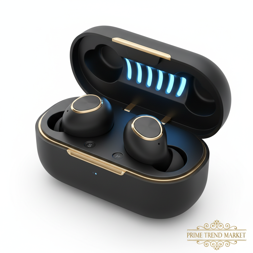 ANC Pro Wireless Earbuds | Bluetooth 5.1 IPX8 Waterproof with LED Charging Case — Prime Trend Market