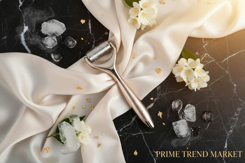 Luxury Ice Derma Roller — Facial Sculpting & Body Recovery Tool — Prime Trend Market