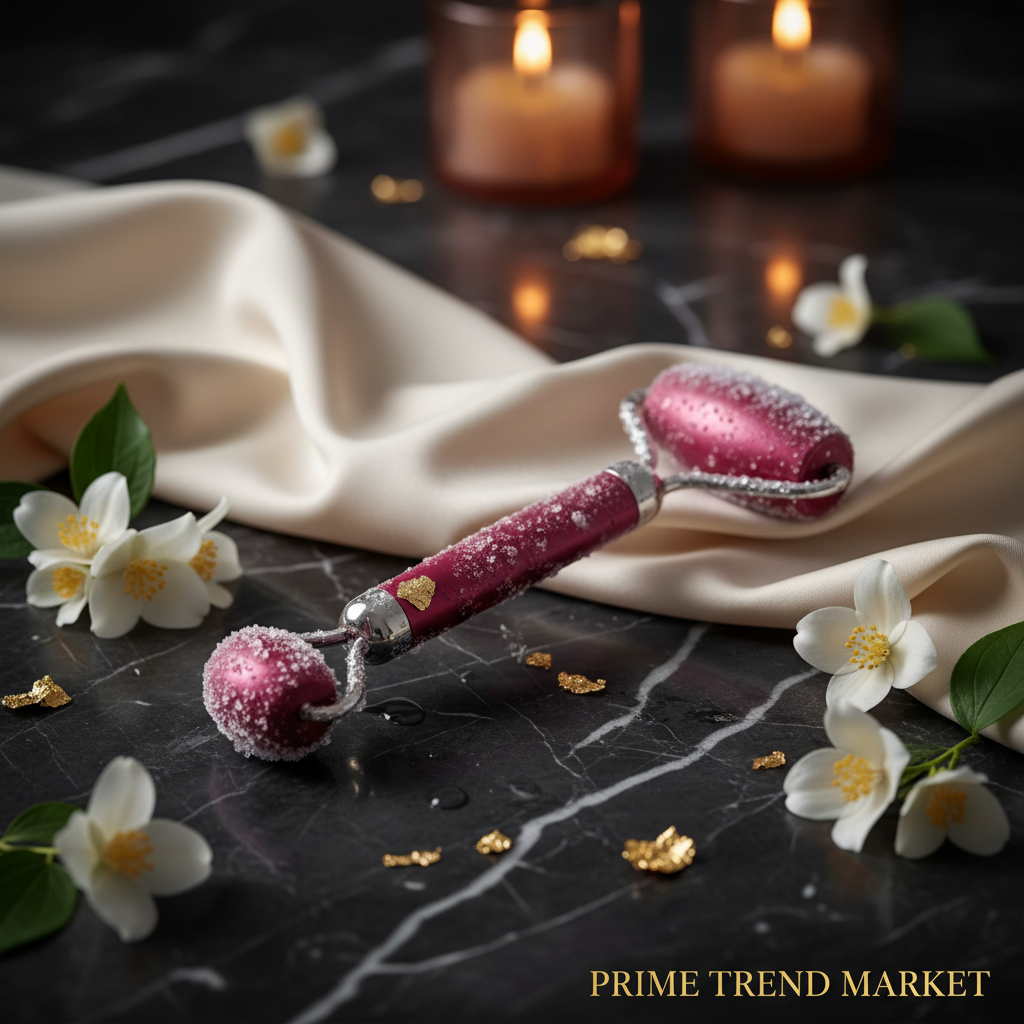 Luxury Facial Ice Roller Massage Tool — De-Puffing, Skin Tightening & Face Lifting Beauty Device — Prime Trend Market