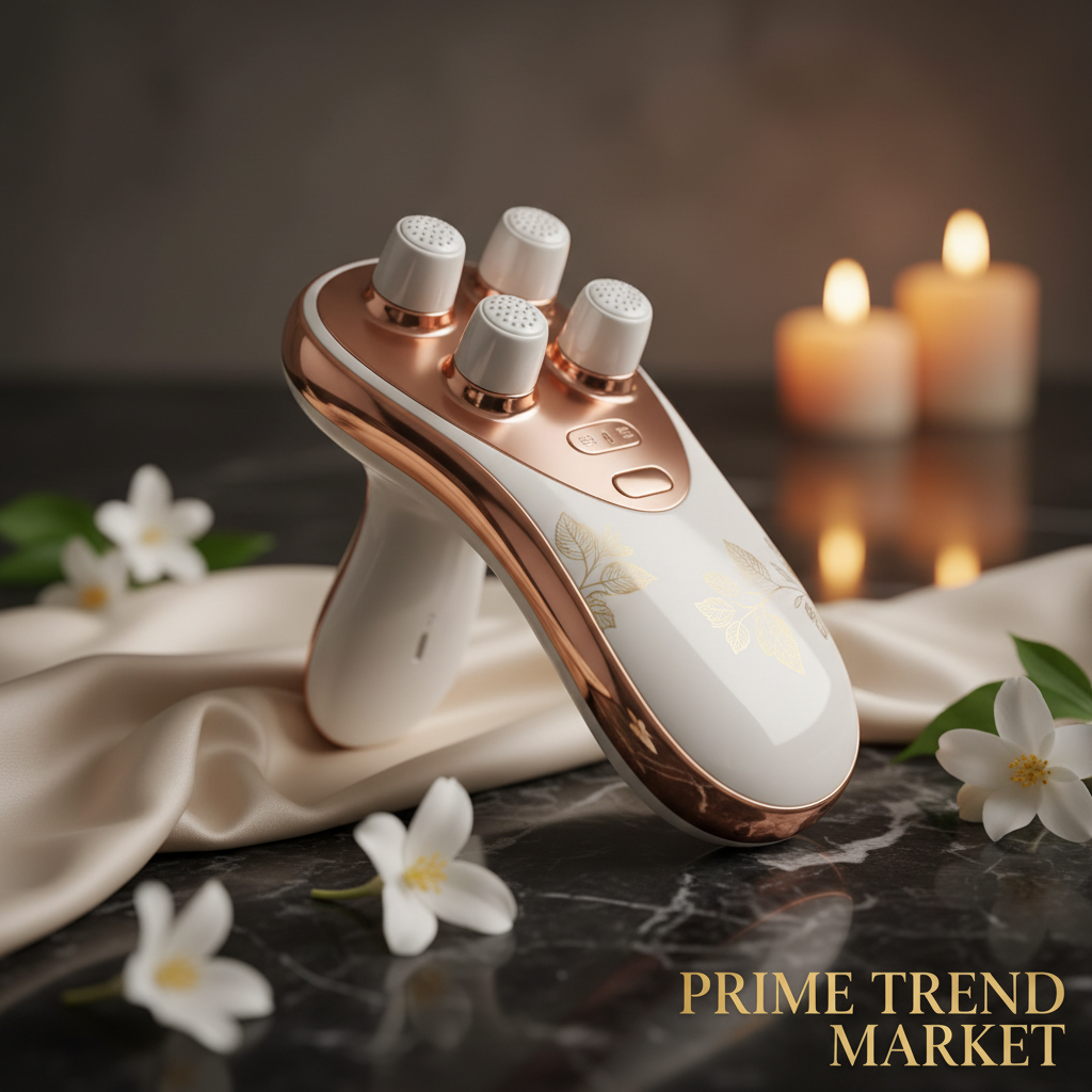 Luxury EMS Face Lift & Facial Massager Beauty Device — Multi-Mode Skin Tightening & Rejuvenation — Eliza & Tuan