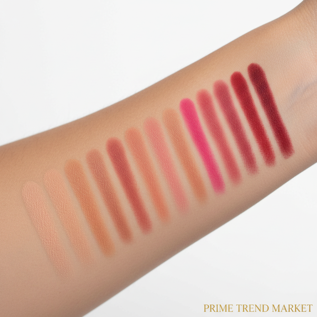 12-Color Lip Liner Pencil Set – High Pigment, Vegan, Longwear Ultra Fine Lip Liners | All Skin Tones — Prime Trend Market