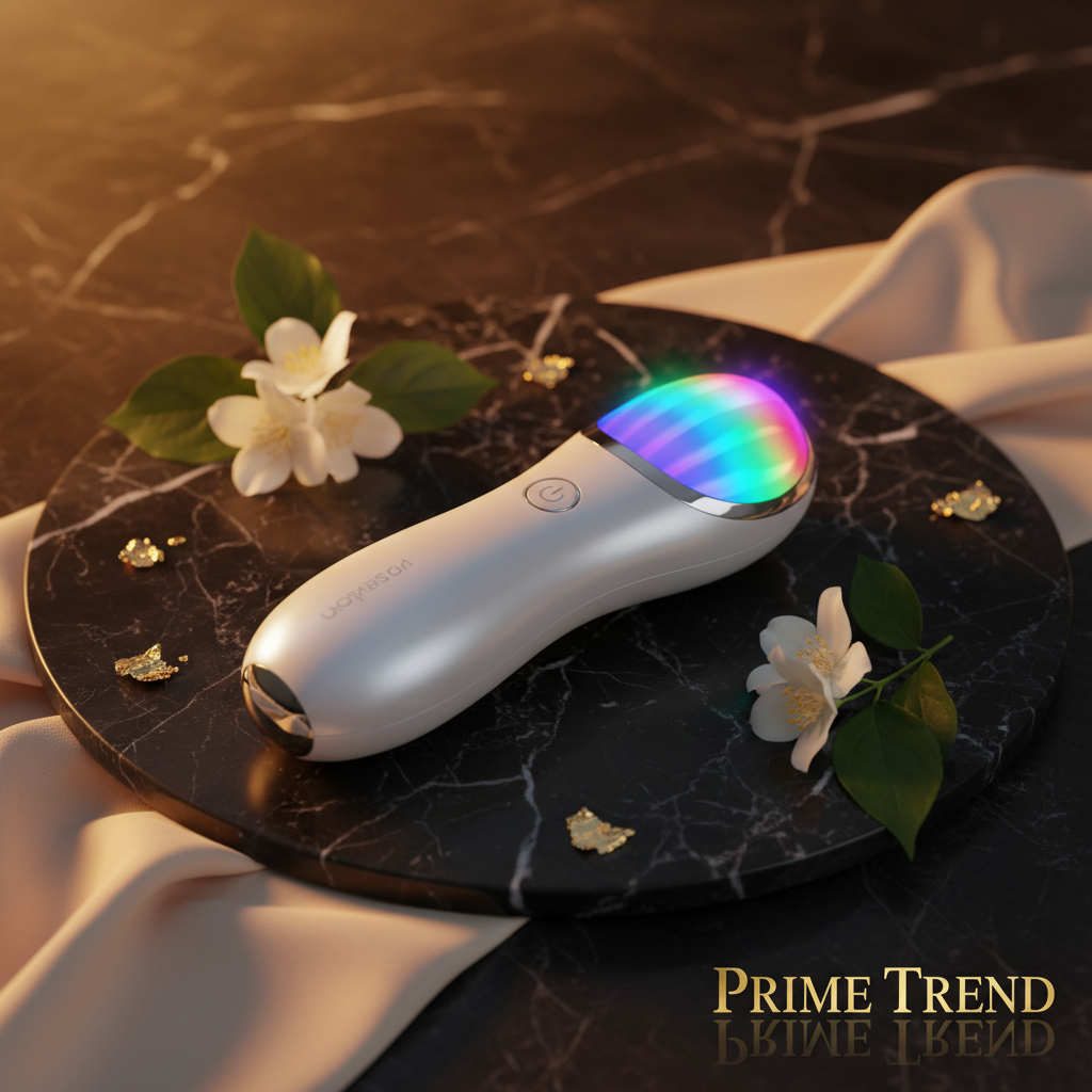 Luxury 6-in-1 EMS Skin Rejuvenation Beauty Device — Color Light Therapy, Lifting, Cleansing & Massage — Eliza & Tuan