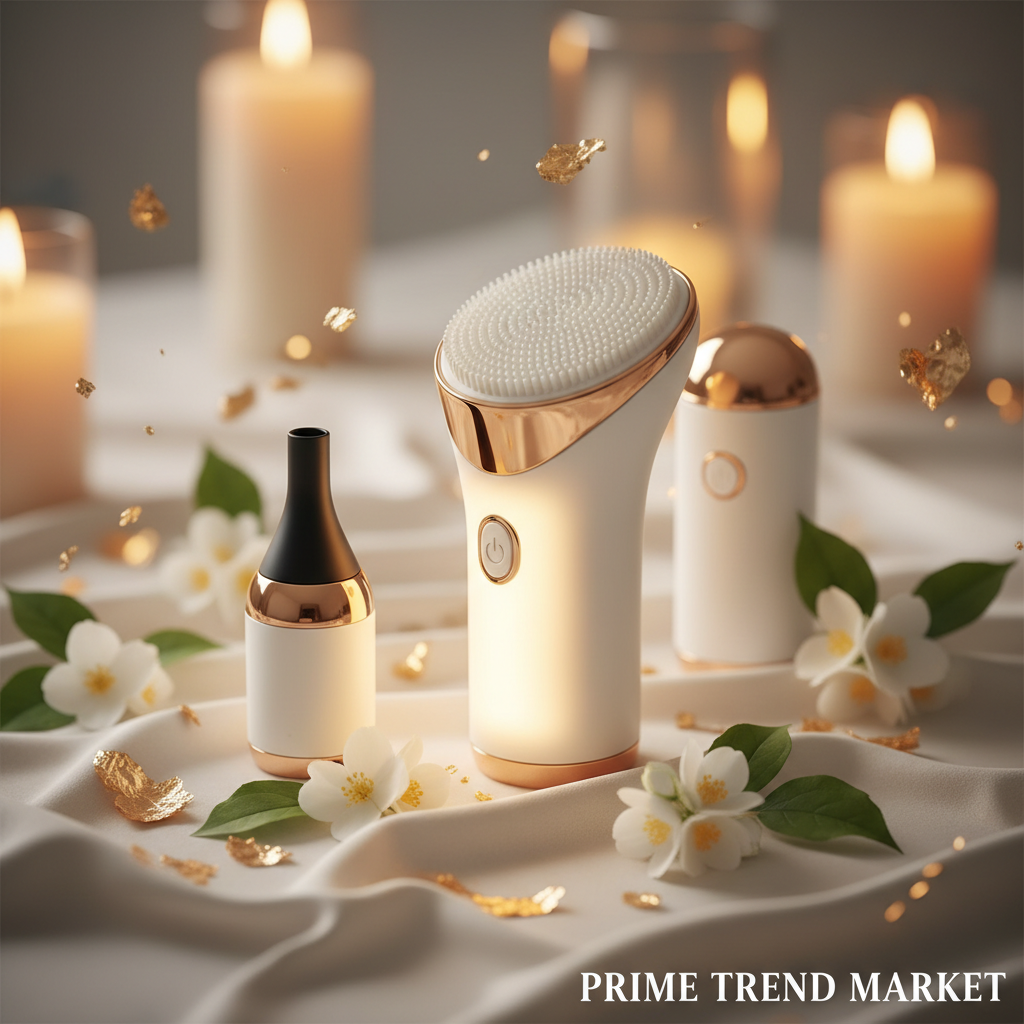 Luxury Pore Cleansing & Purifying Bundle | Blackhead Vacuum + Silicone Cleansing Brush + 3-in-1 Pore Cleanser — Eliza & Tuan