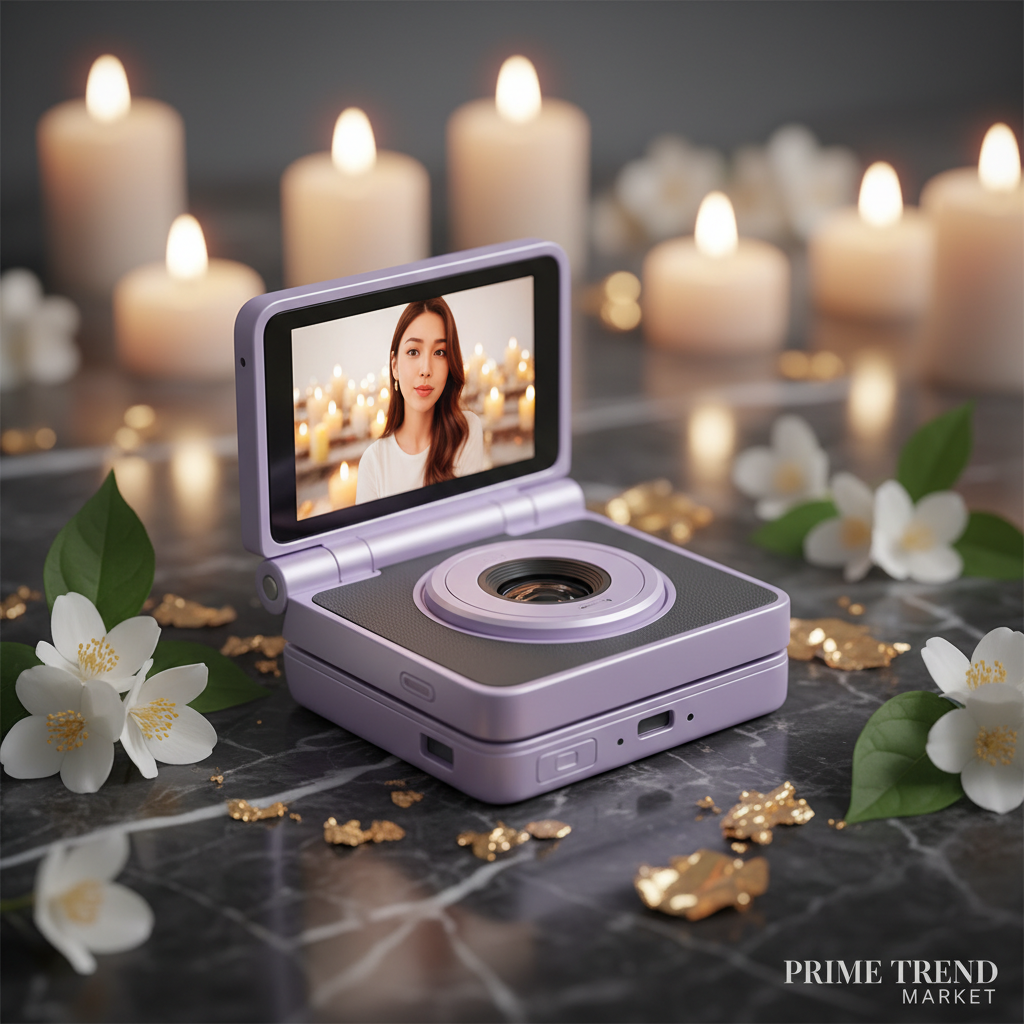 FlipShot™ HD Flip-Screen Vlog Camera — Entry-Level Digital Cam in 14 Pastel Colors — Prime Trend Market