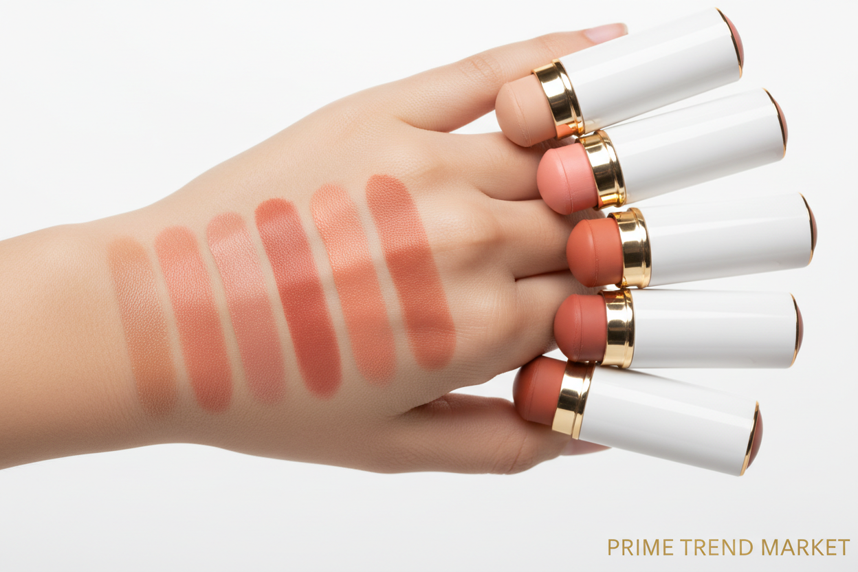 Vital Smooth Blush Cream Stick — Toning & Brightening Natural Nude Blush | 6 Shades — Prime Trend Market