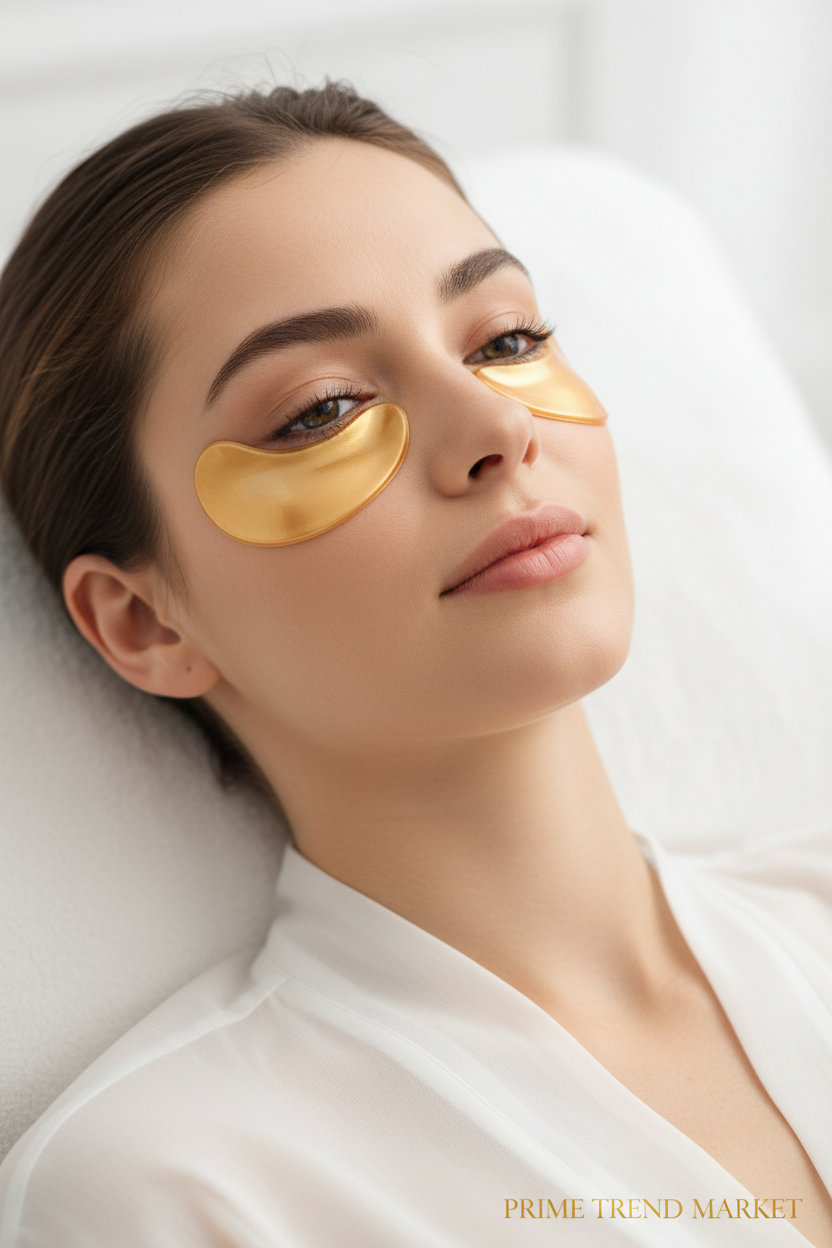 Jaysuing 24K Gold Eye Mask — Fades Dark Circles, Fine Lines & Puffiness — Prime Trend Market