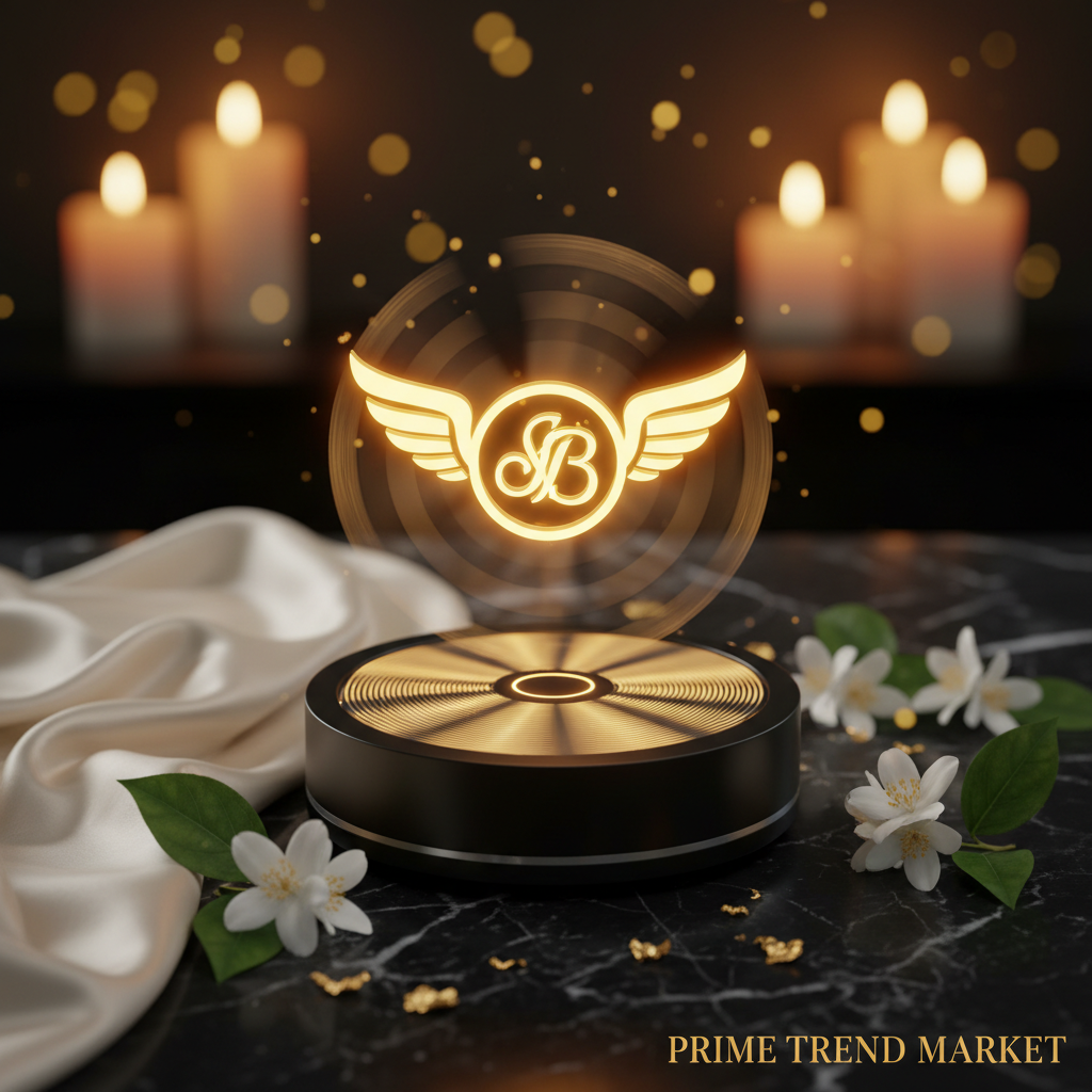 3D Hologram Fan Display — WiFi App-Controlled 16.5" LED Advertising Sign — Prime Trend Market