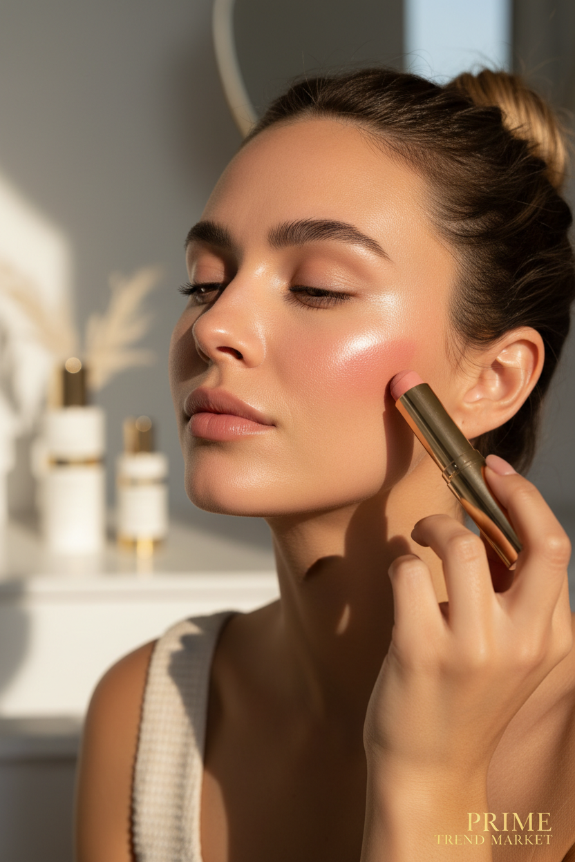 Vital Smooth Blush Cream Stick — Toning & Brightening Natural Nude Blush | 6 Shades — Prime Trend Market
