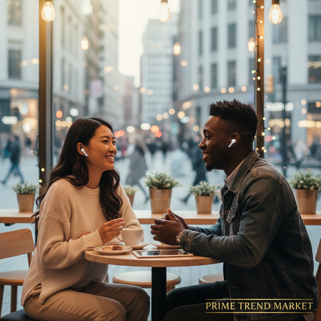 AI Translator Earbuds | 144 Languages | Real-Time Online & Offline Translation | Bluetooth 5.3 — Prime Trend Market