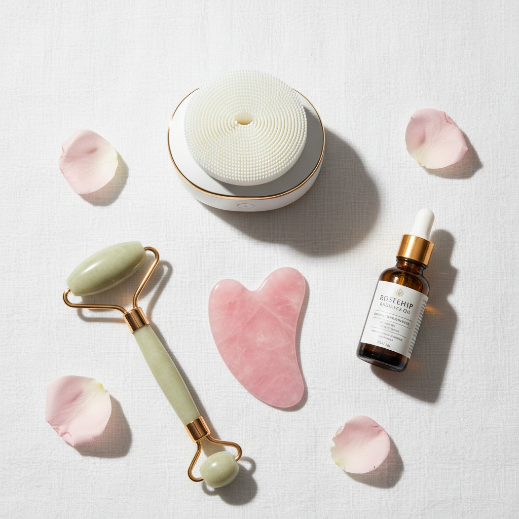 Gua Sha Flat Lay