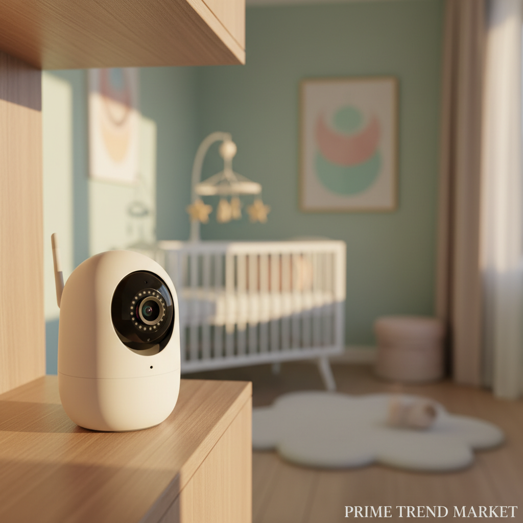 1080P WiFi Pet & Baby Monitor Camera — Two-Way Audio, Night Vision & Cloud Storage — Prime Trend Market