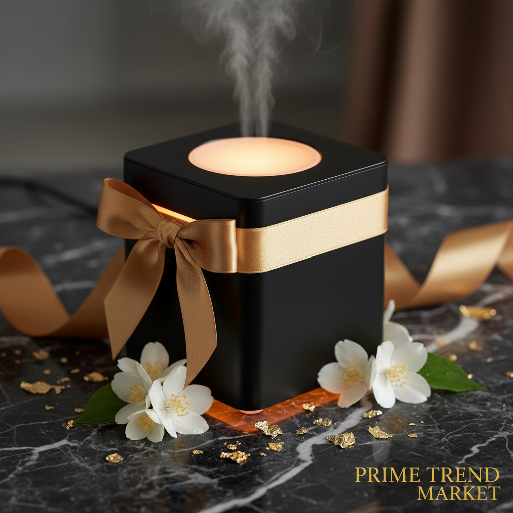 Luxury Smart Ultrasonic Aroma Diffuser & Humidifier — Nano Atomization, Bluetooth & WiFi, Aromatherapy Fragrance Machine — Prime Trend Market