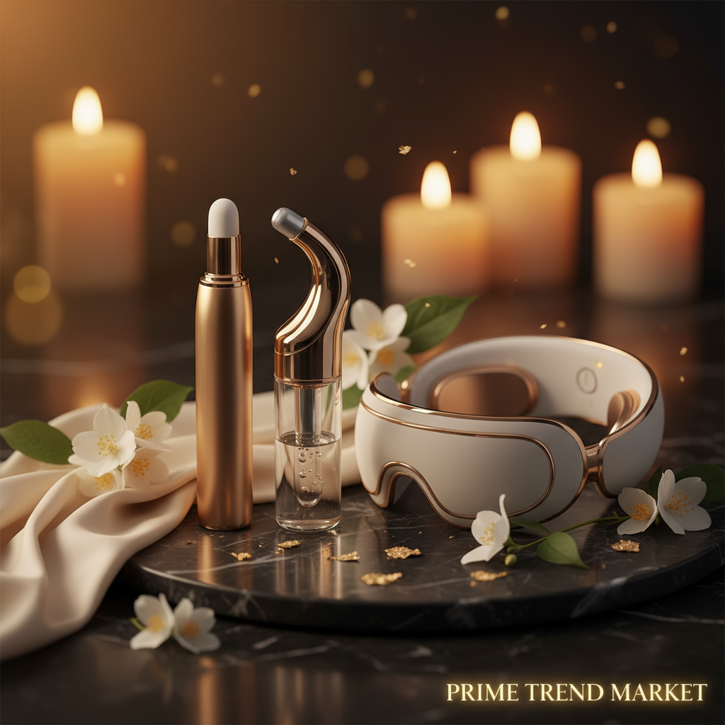 Luxury Eye Rejuvenation Bundle | Ion Therapy Pen + Eye Serum Infuser + Smart Eye Massager — Prime Trend Market