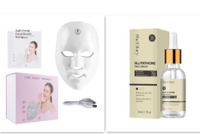 7-Color LED Photon Face Mask | Skin Rejuvenation & Glutathione Brightening Kit — Prime Trend Market
