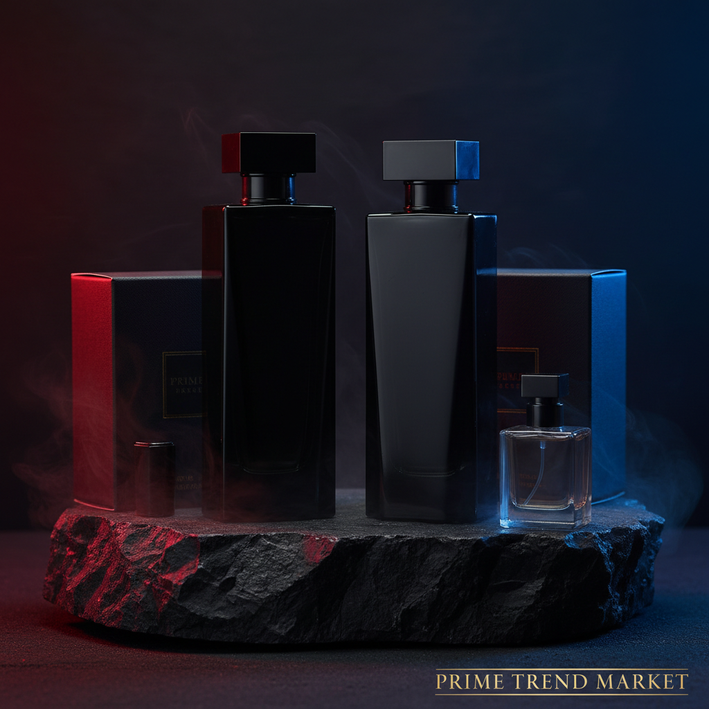 Bold & Dark Men's Fragrance Set | Black & Blue EDP + Temptation Black & Red EDP — Prime Trend Market