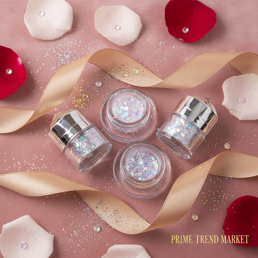 Crystal Diamond Nail Powder — Glitter Chrome Sequin Dust for Gel Nails | 6 Shades — Prime Trend Market