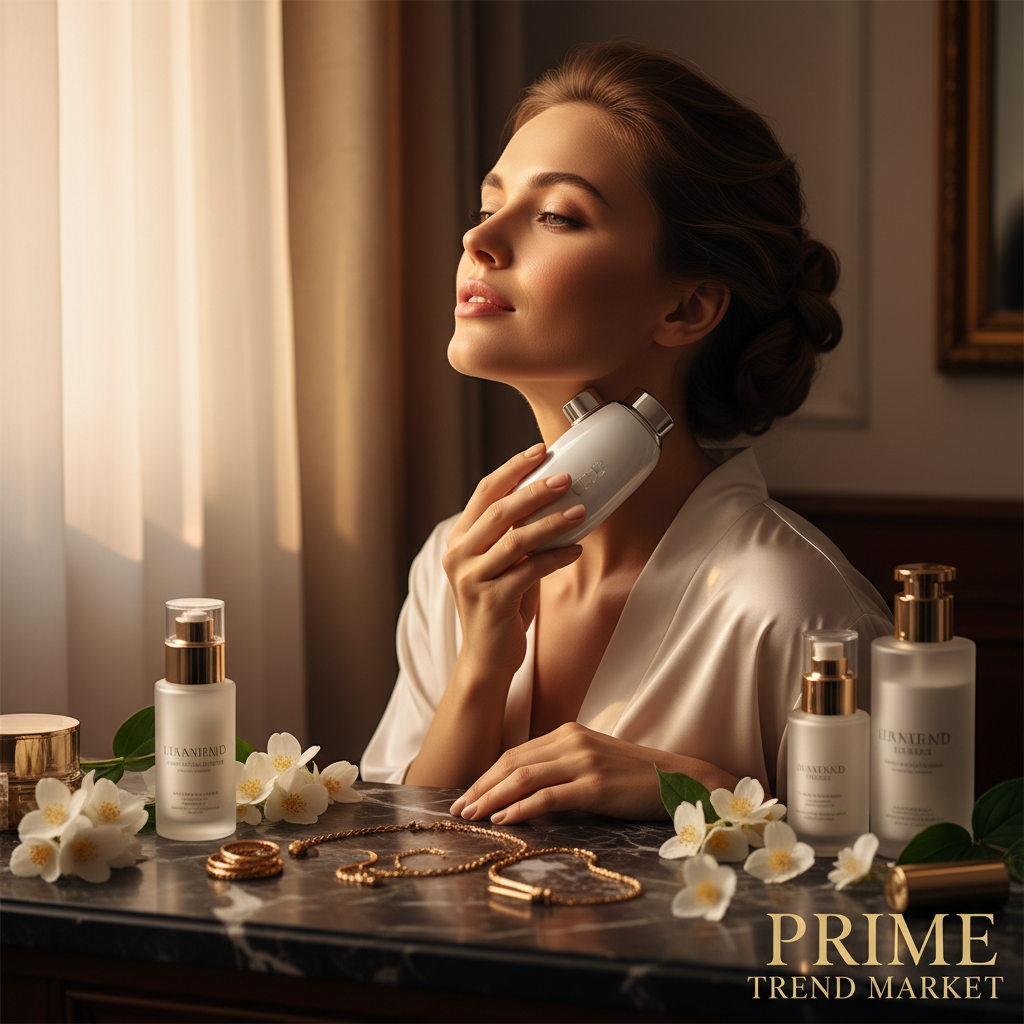 Luxury Neck Lifting & Firming Massager — EMS Color Light Therapy, Nasolabial Line Reducer & USB Rechargeable Beauty Device — Eliza & Tuan