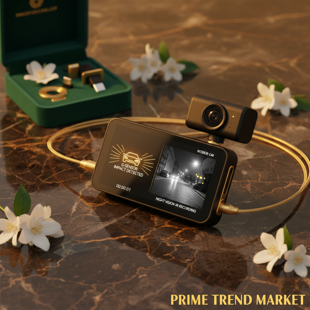 3-Channel Dash Cam | G-Sensor | Parking Monitor | Night Vision | 32G MMC Included — Prime Trend Market