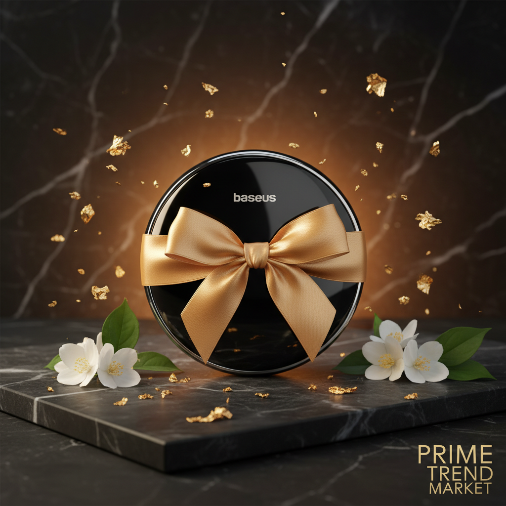 Baseus Luxury Car Aroma Diffuser — Metal Vent Clip Intelligent Scent Diffuser — Prime Trend Market
