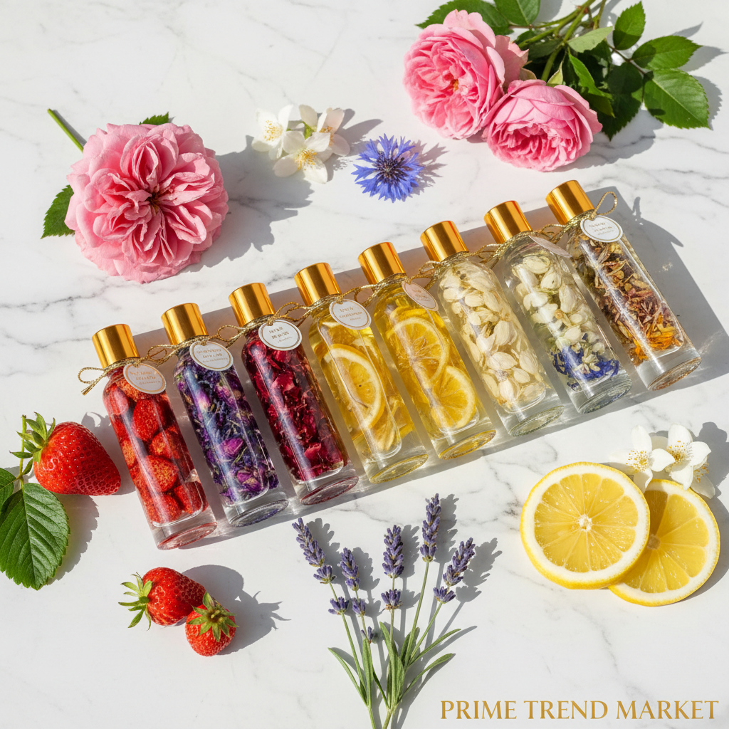 Dried Flower Nail Treatment Oil — Cuticle & Nail Nourishing Serum 15ML — Prime Trend Market