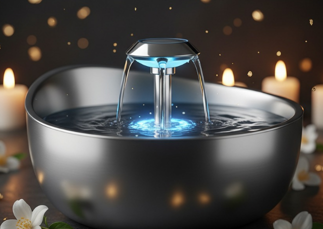 Luxury Stainless Steel Smart Cat Water Feeder — Auto-Flow Induction Fountain with Filter — Prime Trend Market