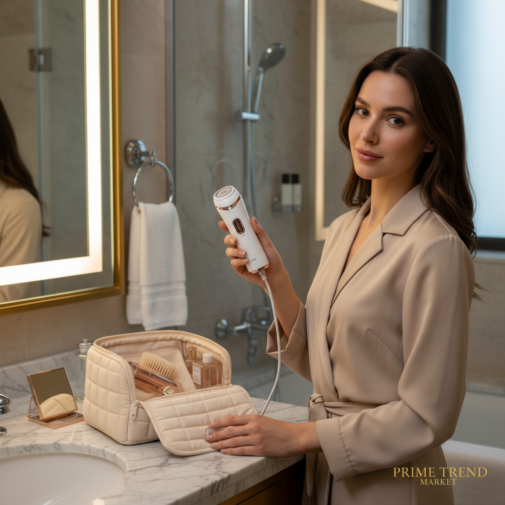 3-in-1 Women's Electric Shaver & Facial Trimmer – USB Rechargeable, IPX7 Waterproof, Full Body Hair Removal — Prime Trend Market