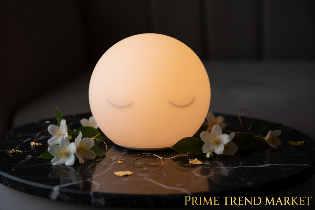 DreamGlow™ Baby Sleep Aid Night Light — 20 Soothing Sounds & Soft Glow Nursery Lamp — Prime Trend Market
