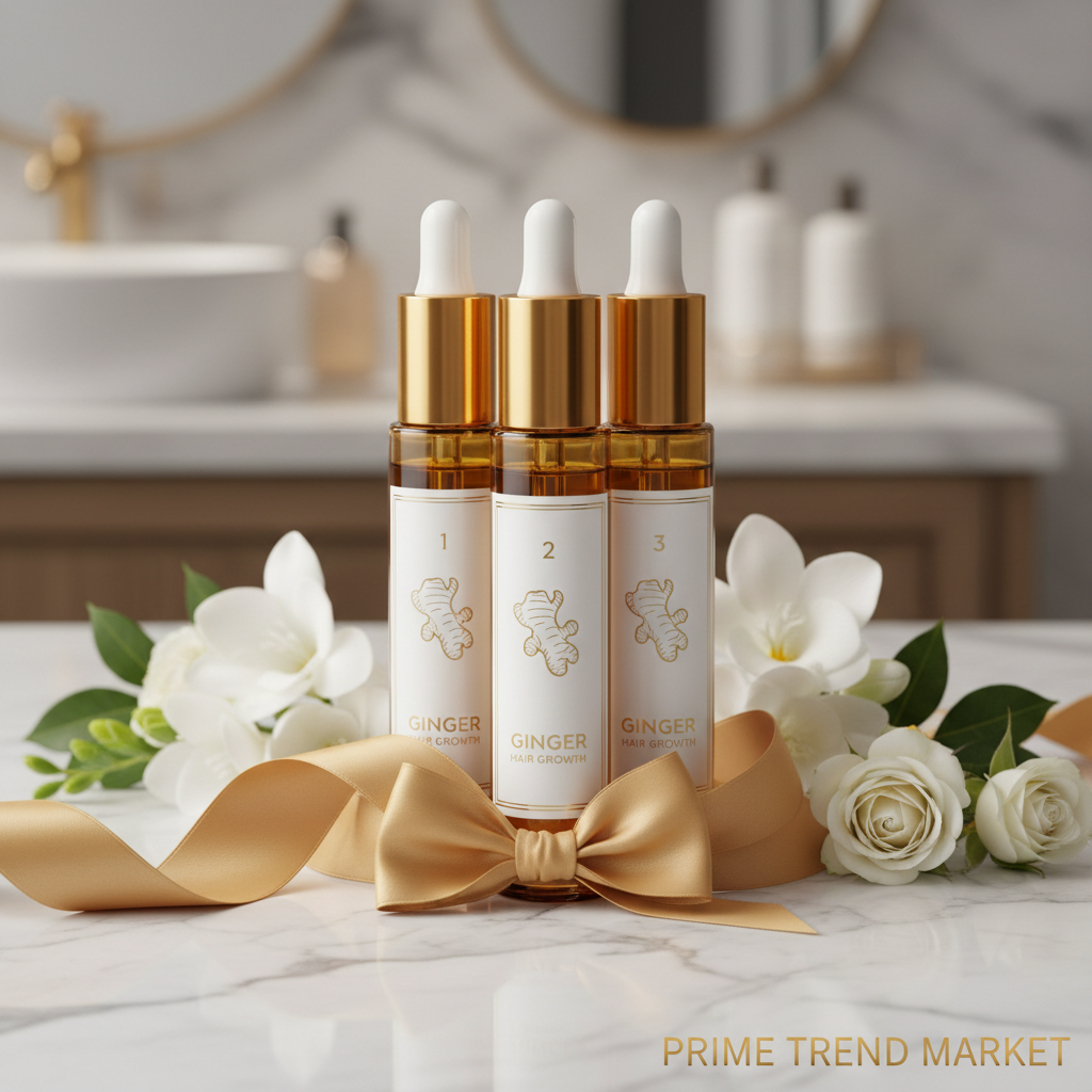 South Moon Ginger Hair Growth Serum — Anti-Hair Loss, Root Repair & Breakage Control — Prime Trend Market