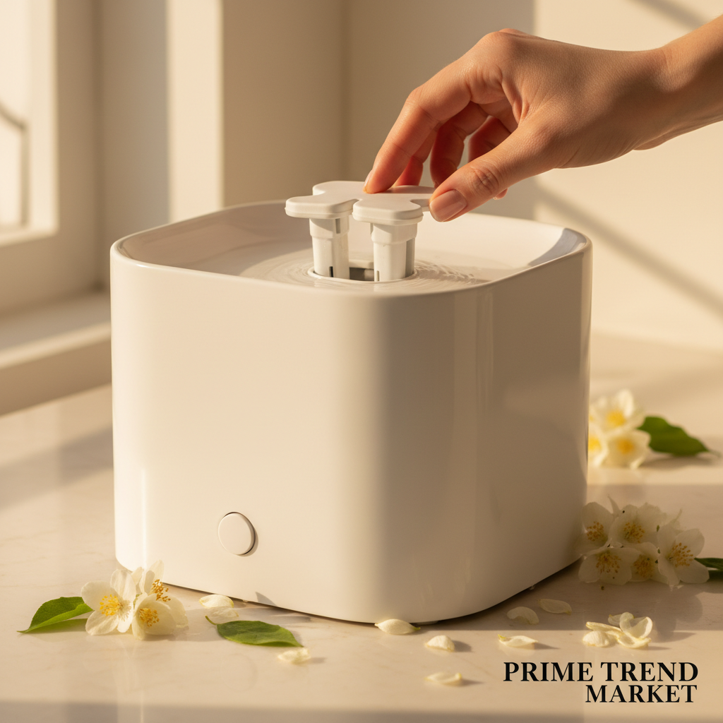 Premium Dog & Cat Water Fountain Filter Set — Double Wing, PP Activated Carbon — Prime Trend Market
