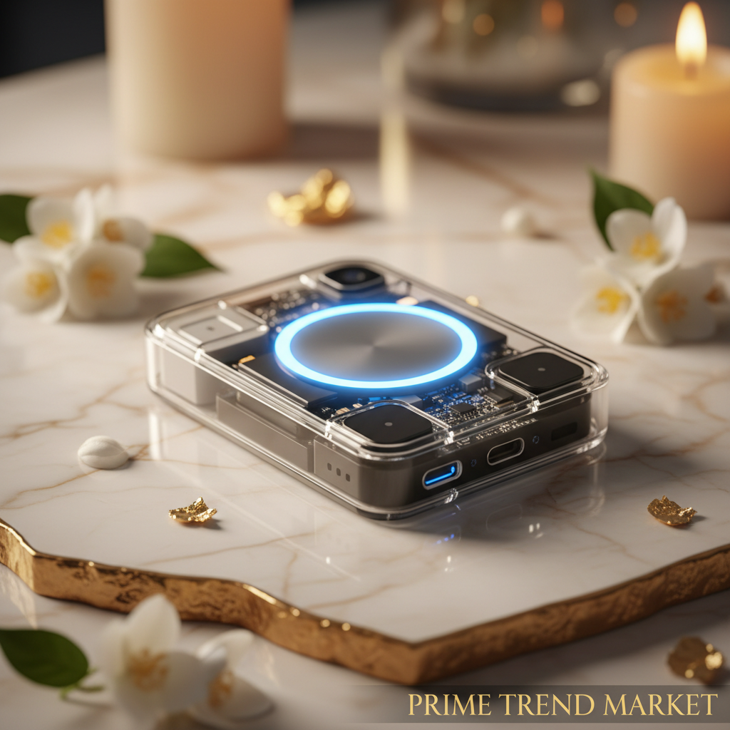 Travel Power Bundle | Folding 3-in-1 Wireless Charger + Transparent Magnetic Power Bank 10000mAh