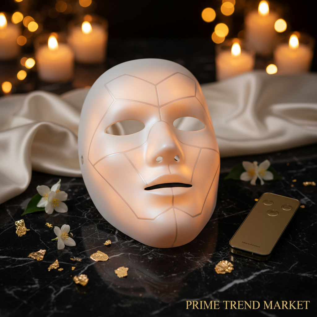 Luxury EMS Electric Facial Massage Mask — Skin Tightening, Anti-Wrinkle & Deep Rejuvenation Beauty Device — Prime Trend Market