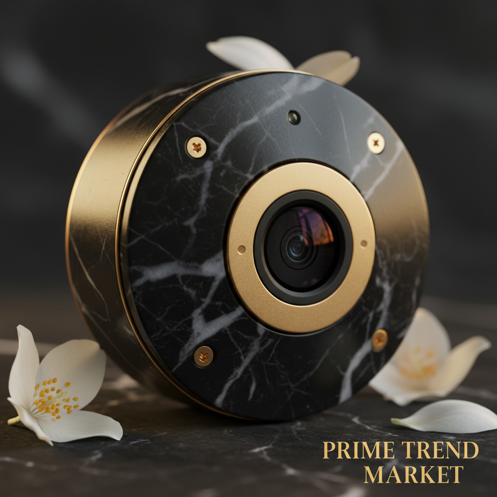 1080P Smart WiFi Surveillance Camera — Indoor Security Cam with Night Vision & Remote Viewing — Prime Trend Market