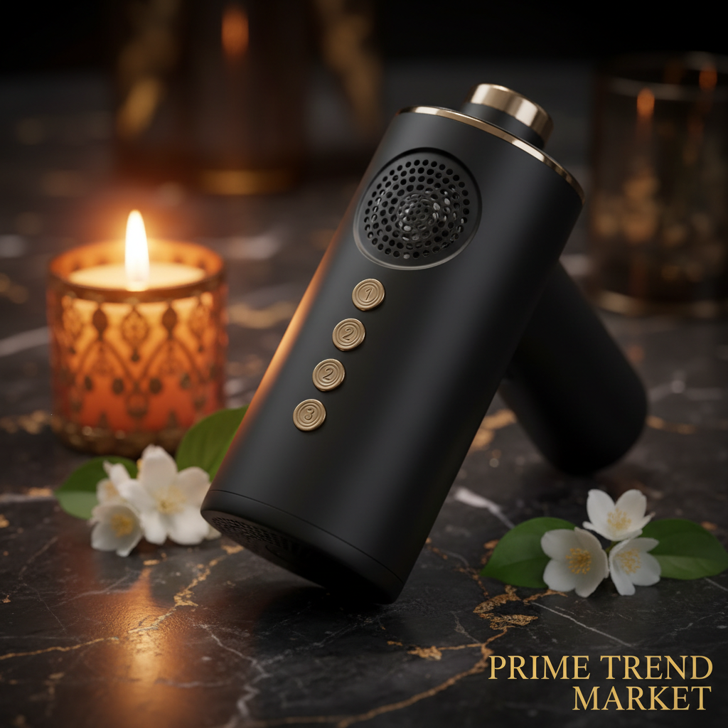 Luxury Mini Grab Muscle Fascia Massager — Portable Brushless Motor Recovery Gun — Prime Trend Market