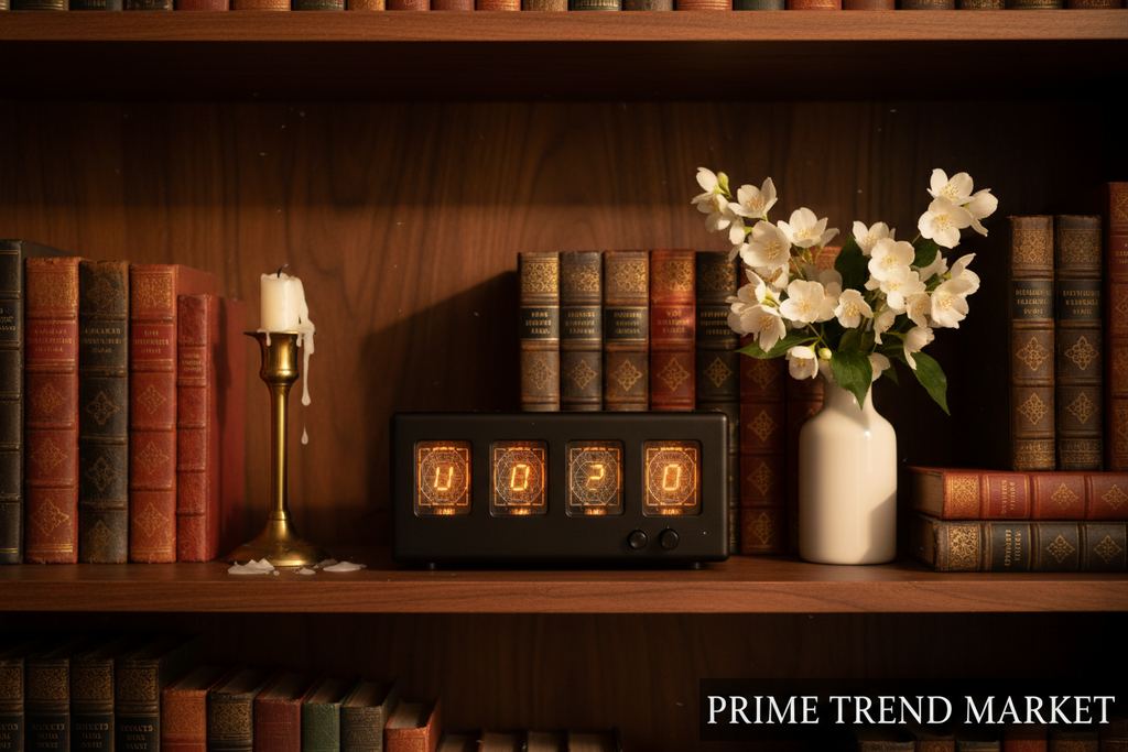Luxury Vintage Audio Bundle | Nixie Tube Speaker + Blue Glass Mini Speaker + 2-in-1 Speaker & Headset Combo — Prime Trend Market