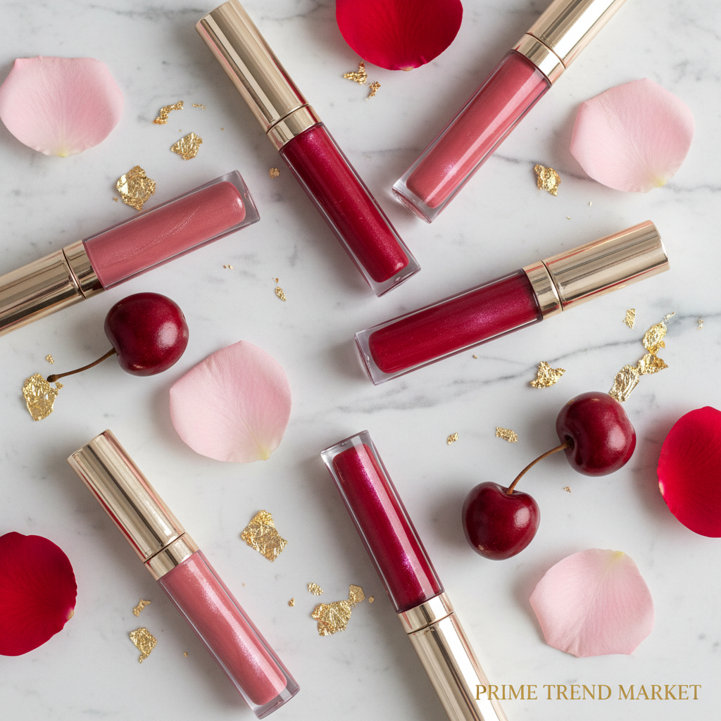 PHOFAY Ultra-Glossy Lip Gloss — High-Shine Mirror Finish for Fuller-Looking Lips — Prime Trend Market