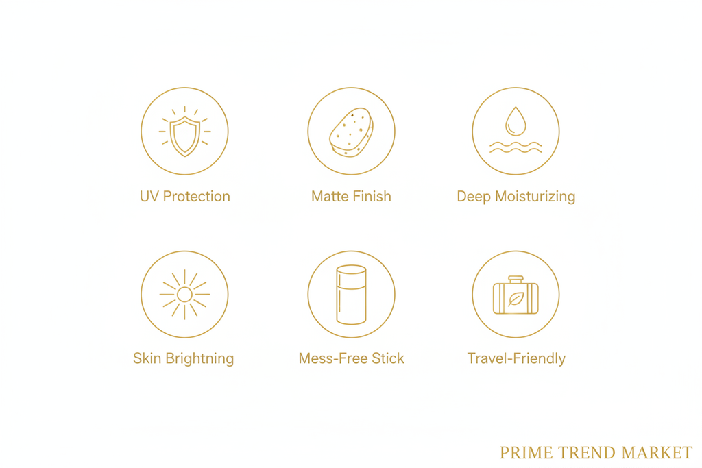 Jaysui Matte UV Protective Stick — SPF Sun Protection, Moisturizing & Skin Brightening — Prime Trend Market