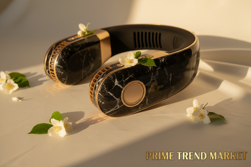 ArcBreeze™ Portable Neck Fan Cooler – Wearable Bladeless Summer Gadget — Prime Trend Market