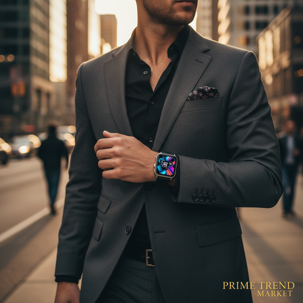 MAX18 AMOLED Smartwatch – 1.43" Big Screen, BT Calls, Gesture Control, AI Voice, Sports Smart Watch for Men — Prime Trend Market