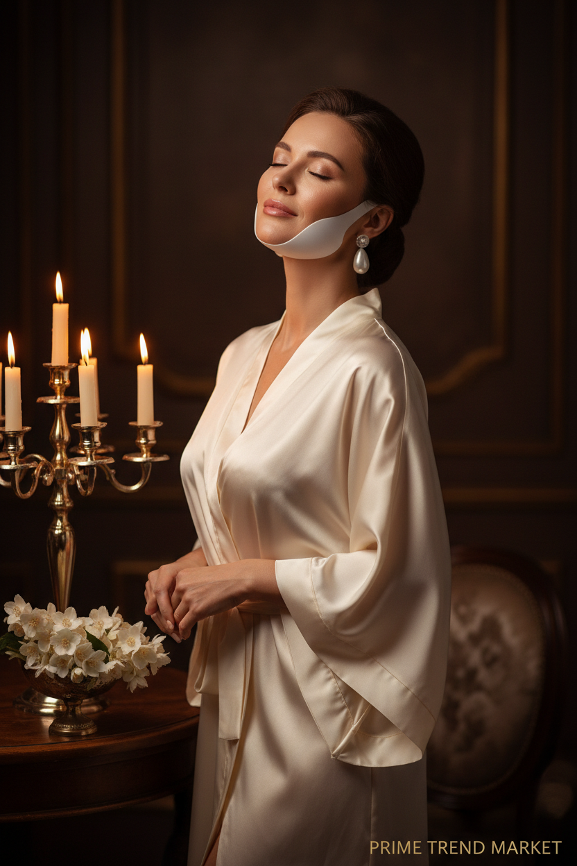 V-Face Sculpting & Double Chin Lifting Device | EMS Microcurrent LED Photon Therapy — Prime Trend Market