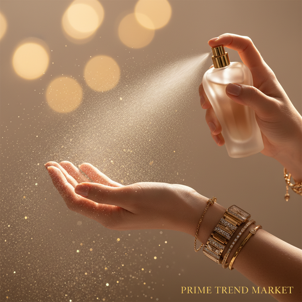 Roxelis Nude Vanilla Glitter Eau De Parfum — Long-Lasting Fragrance Spray — Prime Trend Market