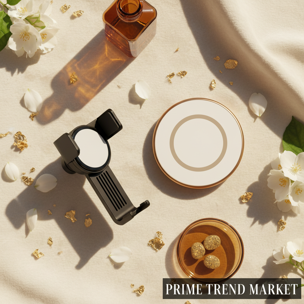 Car Mount & Charge Bundle | Magnetic Mount + 15W Wireless Charger — Prime Trend Market