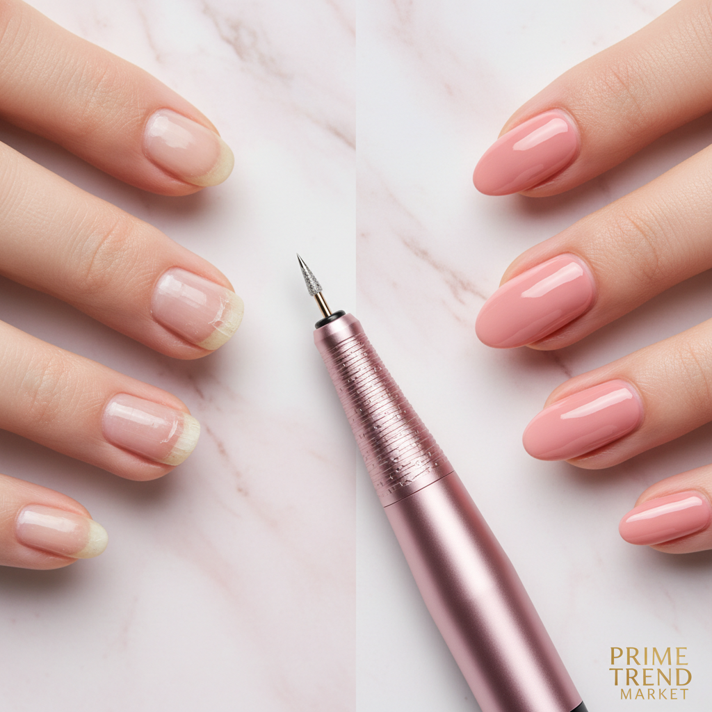 Professional Electric Nail Drill Kit – Portable Rose Gold Manicure Set — Prime Trend Market