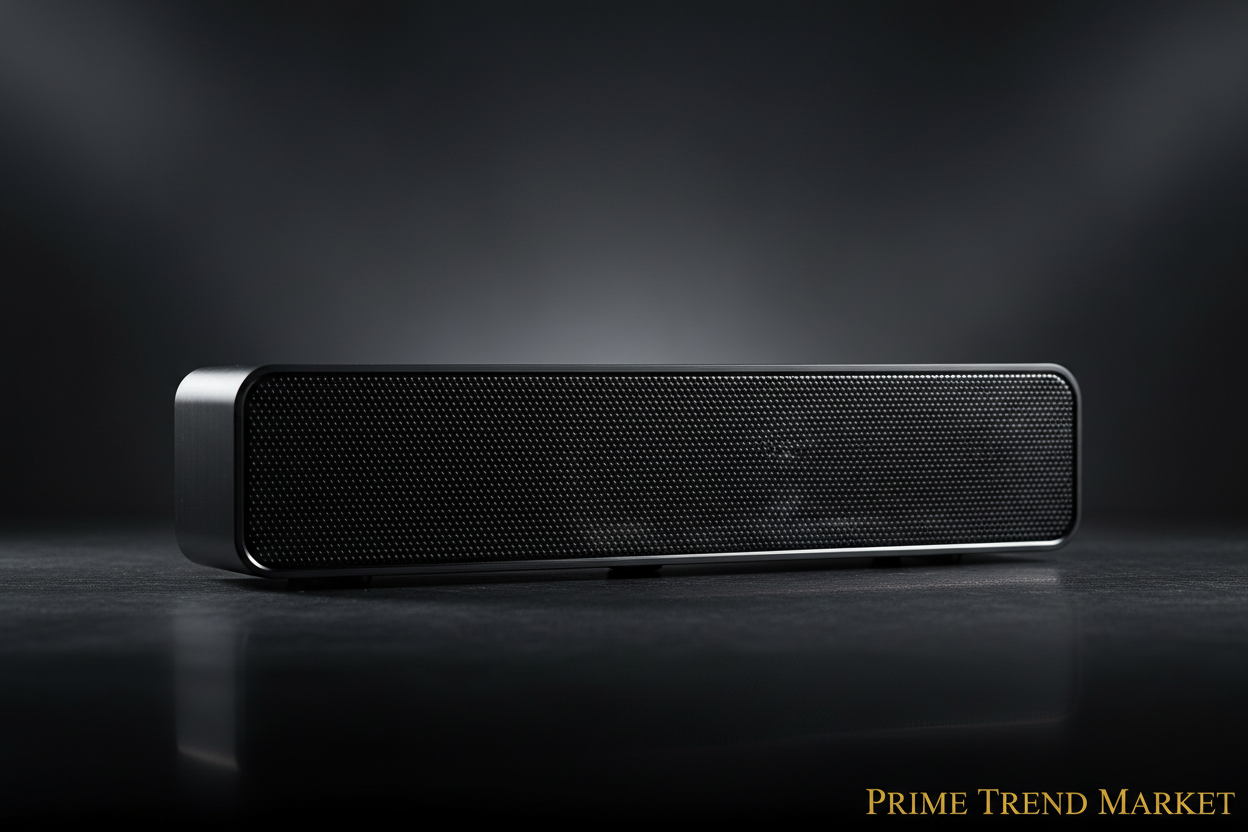 24" Compact Soundbar for TV & Projector | 80W Surround Sound | Bluetooth & AUX | Remote Control — Eliza & Tuan