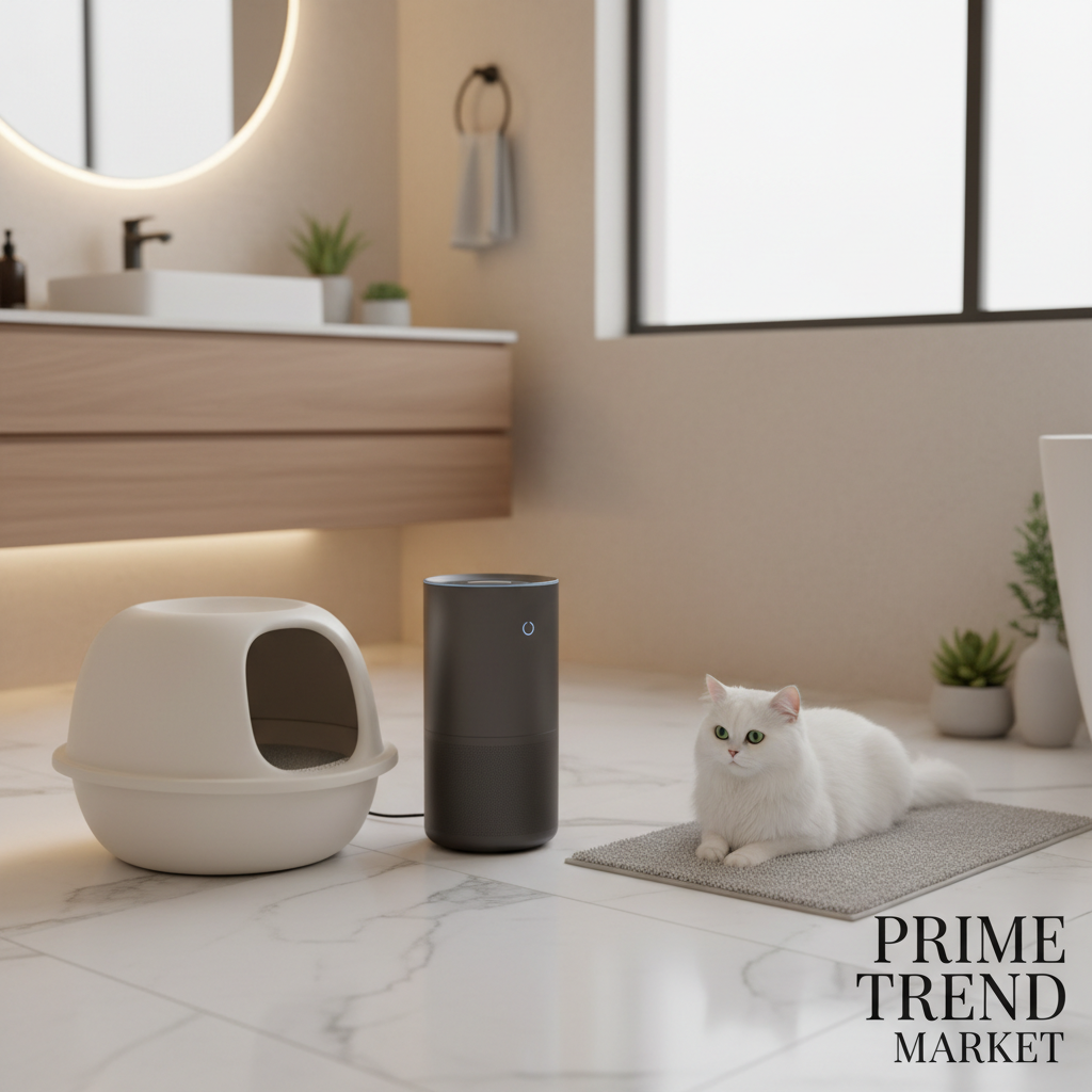 Smart Pet Odor Purifier — USB Cat Litter Deodorizer & Air Sterilizer — Prime Trend Market