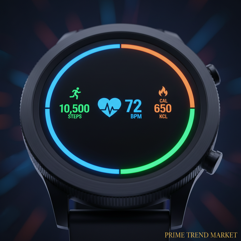 SENBONO Round Smartwatch – Big Screen, Wireless Dial & Answer Calls, Fitness Tracker, Outdoor Sports Watch for Men — Prime Trend Market