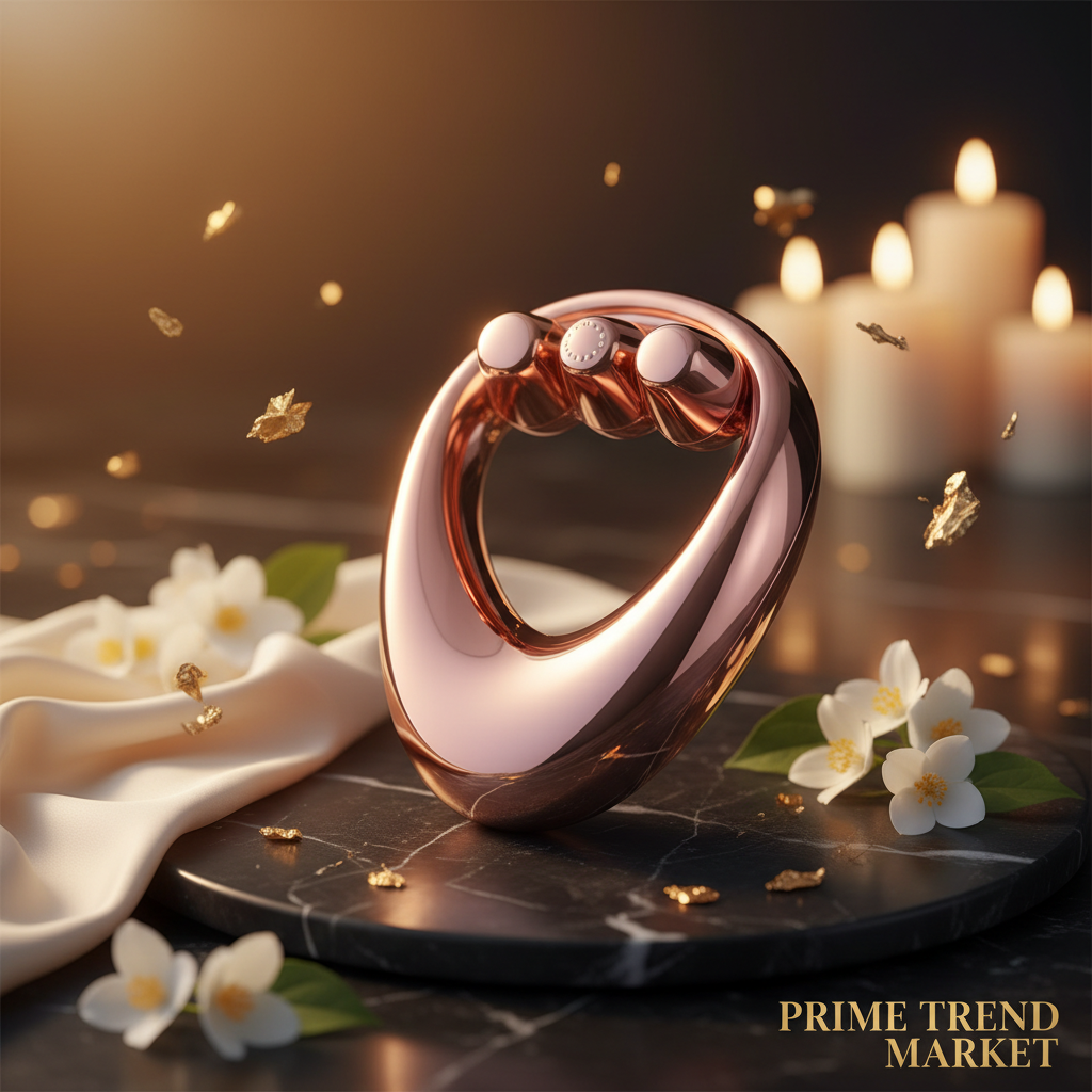 Luxury V-Face & Neck Lifting Beauty Instrument — Vibration Hot Compress Sculpting Device — Eliza & Tuan