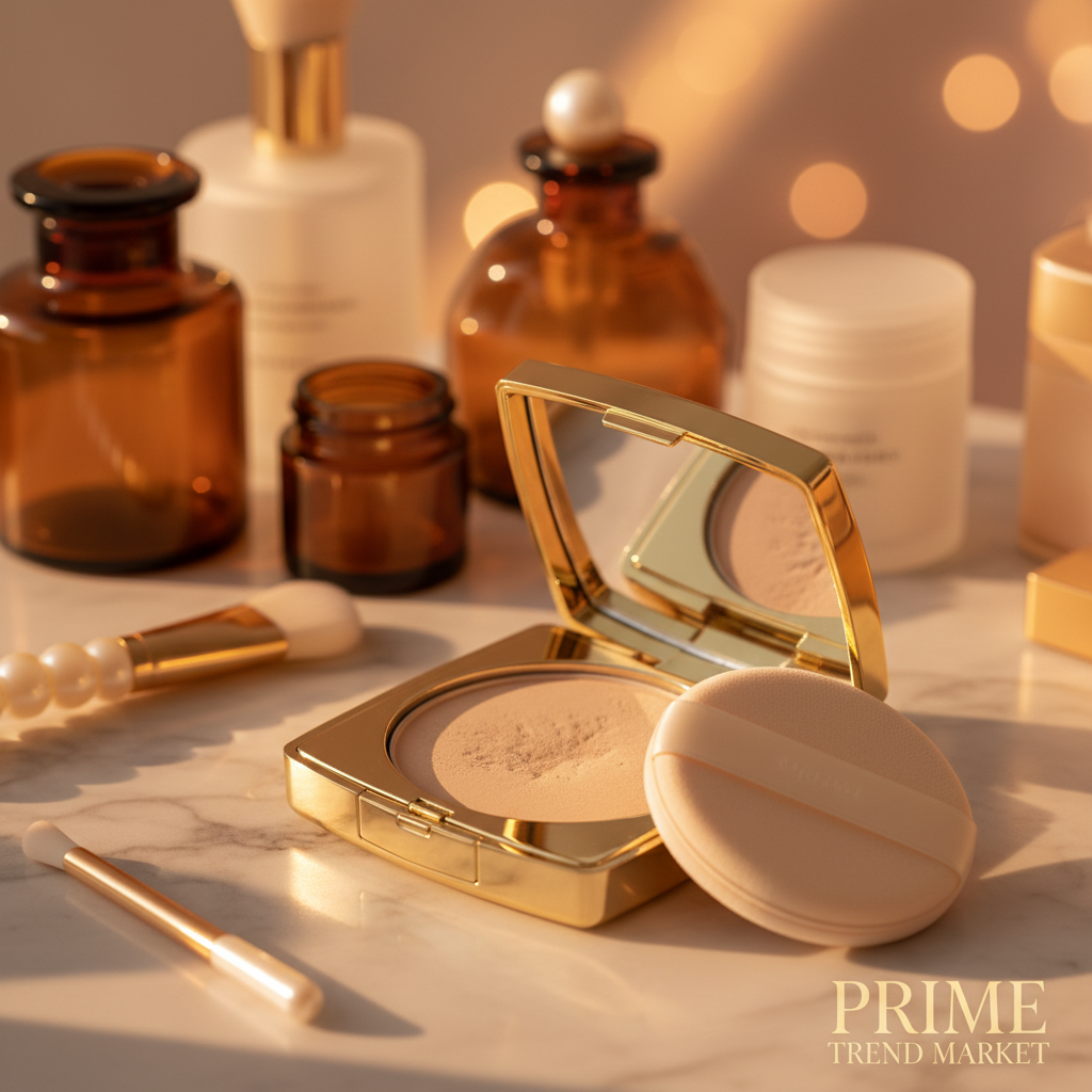 PHOFAY Matte Setting Pressed Powder — Flawless Oil-Control Finish — Prime Trend Market