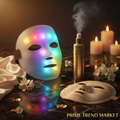 Luxury LED Face Mask Pro Bundle | 7-Color LED Mask + Nano Mist Sprayer + V-Line Lifting Mask — Eliza & Tuan